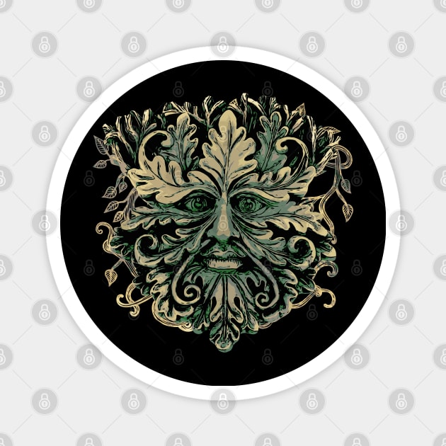 The Green Man Magnet by Nartissima